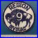 Vintage-1940s-REGION-9-NINE-Bivouac-Boy-Scout-Shoulder-PATCH-BSA-Badge-01-bbsu