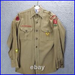 Vintage 1950's Boy Scouts of America Shirt with Patches-Salem Oregon 9
