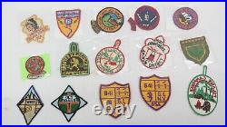 Vintage 1950s-60s Boy Scouts Council Camporee Patches Mixed Lot of 16