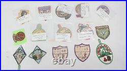 Vintage 1950s-60s Boy Scouts Council Camporee Patches Mixed Lot of 16