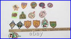 Vintage 1950s-60s Boy Scouts Council Camporee Patches Mixed Lot of 16