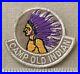 Vintage-1950s-CAMP-OLD-INDIAN-Boy-Scout-Badge-PATCH-Full-Headdress-BSA-Chief-01-psq
