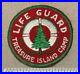 Vintage-1950s-TREASURE-ISLAND-CAMP-Boy-Scout-Life-Guard-PATCH-BSA-Aquatic-Badge-01-cu