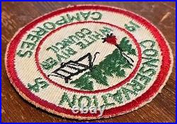 Vintage 1954 Boy Scouts Of America White River Conservation Camporees Patch BSA