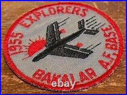 Vintage 1955 Boy Scouts Of America Explorers Bakalar Air Force Base Patch