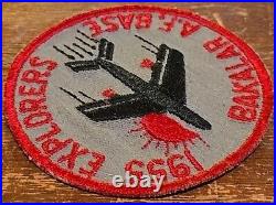 Vintage 1955 Boy Scouts Of America Explorers Bakalar Air Force Base Patch