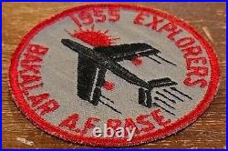 Vintage 1955 Boy Scouts Of America Explorers Bakalar Air Force Base Patch