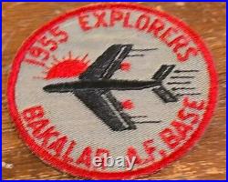 Vintage 1955 Boy Scouts Of America Explorers Bakalar Air Force Base Patch