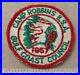 Vintage-1957-CAMP-ROBBINS-Boy-Scout-PATCH-Gulf-Coast-Council-Florida-FL-Yustaga-01-div