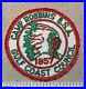 Vintage-1957-CAMP-ROBBINS-Boy-Scout-PATCH-Gulf-Coast-Council-Florida-FL-Yustaga-01-uek