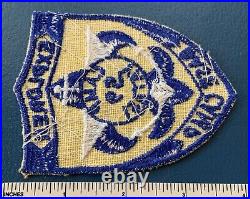 Vintage 1959 CAMP YATASI Explorer Base Camp Boy Scout PATCH Sea BSA Scouting