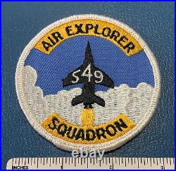 Vintage 1960s AIR EXPLORER SQUADRON 549 Boy Scout Uniform Badge PATCH BSA