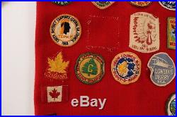 Vintage 1960s Boy Scout Jacket Coat with OA Jamboree BSA NRA Patches