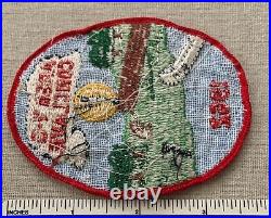 Vintage 1962 OA AREA 7-G Order of the Arrow Conclave PATCH WWW 7G BSA Boy Scout