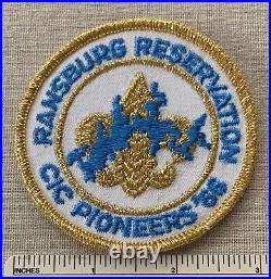 Vintage 1966 RANSBURG RESERVATION Boy Scout Camp PATCH Central Indiana Council