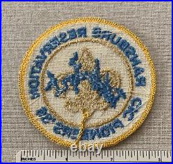 Vintage 1966 RANSBURG RESERVATION Boy Scout Camp PATCH Central Indiana Council