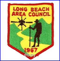 Vintage 1967 Long Beach Area Council Patch Boy Scouts BSA California