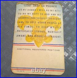 Vintage 1968 Vietnam Boy Scout Troop 1 Patches Saigon Assist Scoutmaster Card