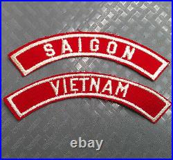 Vintage 1968 Vietnam War Boy Scout Shoulder Patches Saigon Troop 1 Camping Slide Vintage 1968 Vietnam War Boy Scout Shoulder Patches Saigon Troop 1 Camping Slide