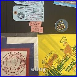 Vintage 1969 Boy Scouts World Jamboree Lot Patch Photo Patch Kerchief Ephemera