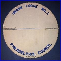 Vintage, 1970's BSA' Unami Lodge No. 1 Order Of The Arrow' 3-Piece Jacket Patch