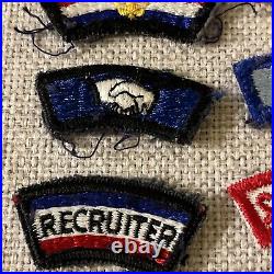 Vintage 1970s BOY SCOUT BSA Patch Lot of 45 Patches