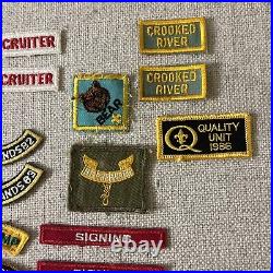 Vintage 1970s BOY SCOUT BSA Patch Lot of 45 Patches