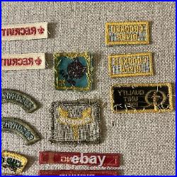 Vintage 1970s BOY SCOUT BSA Patch Lot of 45 Patches