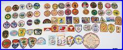 Vintage 1970s Boy Scout Patches Lot Mixed Lot of 70 Patches AL