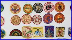 Vintage 1970s Boy Scout Patches Lot Mixed Lot of 70 Patches AL