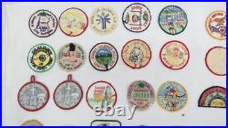 Vintage 1970s Boy Scout Patches Lot Mixed Lot of 70 Patches AL