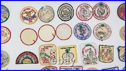 Vintage 1970s Boy Scout Patches Lot Mixed Lot of 70 Patches AL