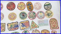 Vintage 1970s Boy Scout Patches Lot Mixed Lot of 70 Patches AL