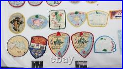 Vintage 1970s Boy Scout Patches Lot Mixed Lot of 70 Patches AL