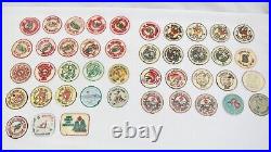 Vintage 1980s Boy Scouts Camporee Patches Mixed Lot of 43 Patches