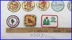 Vintage 1980s Boy Scouts Camporee Patches Mixed Lot of 43 Patches