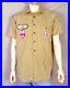 Vintage-50s-60s-BSA-Boy-Scouts-Loop-Collar-Shirt-RARE-Patches-Nampa-TSI-Flap-L-01-ao