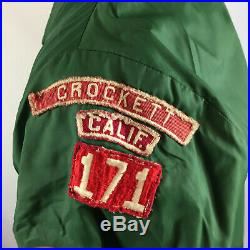 Vintage 60s 70s BSA Boy Scouts Eagle Patch Jacket California Mt Diablo Herms 171