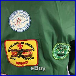 Vintage 60s 70s BSA Boy Scouts Eagle Patch Jacket California Mt Diablo Herms 171