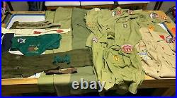 Vintage 70's and early 80's Boy Scout Uniform Collection with Eagle Scout Patch