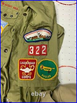 Vintage 70's and early 80's Boy Scout Uniform Collection with Eagle Scout Patch