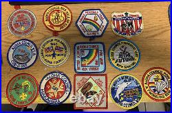 Vintage Aloha Council Hawaii Boy Scouts America BSA Patches 13 Assorted