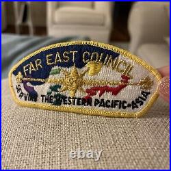 Vintage BSA Boy Scout Far East Council Serving The Western Pacific Asia Patch