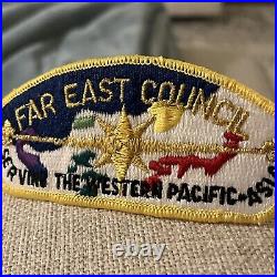 Vintage BSA Boy Scout Far East Council Serving The Western Pacific Asia Patch