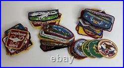 Vintage BSA Boy Scout Patch Lot. 45 Patches 70s 80s