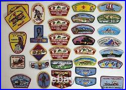 Vintage BSA Boy Scout Patch Lot. 45 Patches 70s 80s