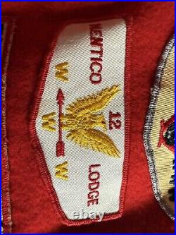 Vintage BSA Boy Scout Philmont Wool Jacket With 30 Council Patches