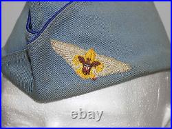 Vintage BSA Boy Scouts of America Air Explorer Scout Leader Cap with Patch