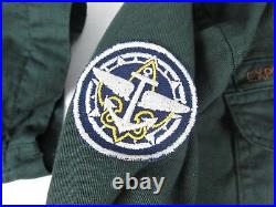 Vintage BSA Explorer Scout Shirt 1950 Jamboree Patch Boy Scouts of America Lot