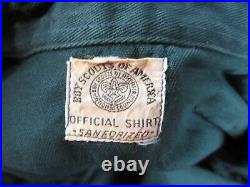 Vintage BSA Explorer Scout Shirt 1950 Jamboree Patch Boy Scouts of America Lot